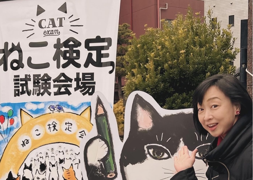 川上麻衣子c.e.c. 猫検定上級試験に挑戦してきました